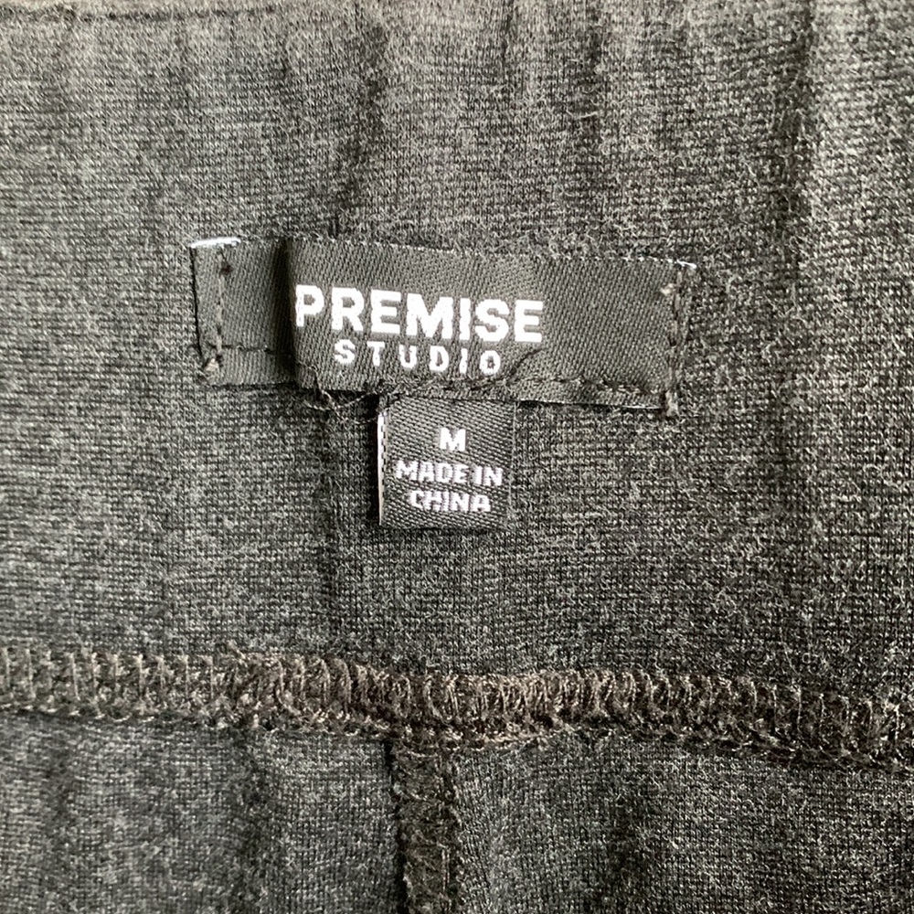 Premise M smoke Grey stretch riding style leggings - Picture 2 of 5